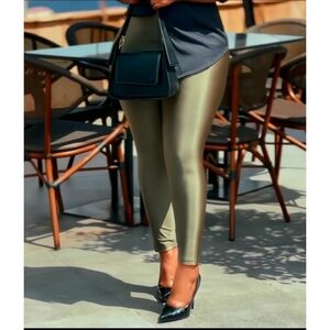 Olive Green Women's Leggings